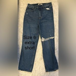 Abercrombie 90s ultra high rise